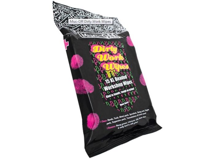  Muc-Off Dirty Work Wipes 15 pcs in a bag 