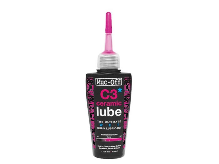 MUC-OFF Wet Lube - C3 Ceramic 50 ml - Smøreolie til cykel