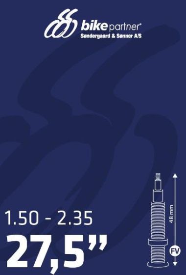 BikePartner Slange MTB 27,5x1,50-2,35 FV48 - 40/60-584 650B                  