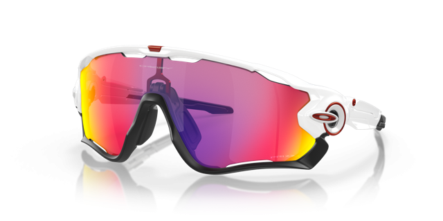 Oakley Jawbreaker - Prizm road Lenses polished white Frame