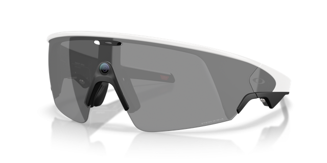 Oakley Meta Vanguard Sportsbrille - Prizm Black Lenses White Frame