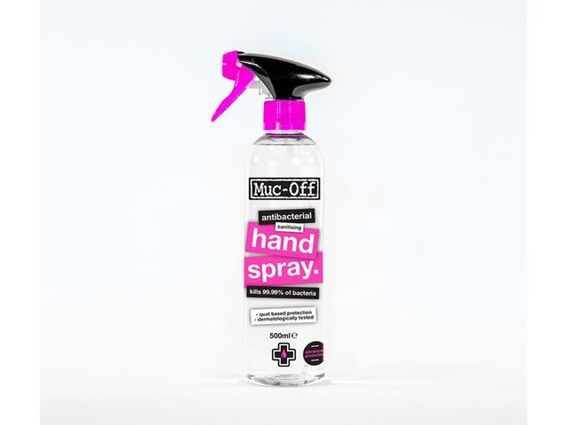 MUC-OFF Antibacterial Sanitising Håndsprit spray 500 ml.
