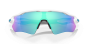 Oakley Radar EV Path brille - Polished white frame -Prizm Sapphire Iridium - Team Colors