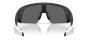 Oakley Meta Vanguard Sportsbrille - Prizm Black Lenses White Frame