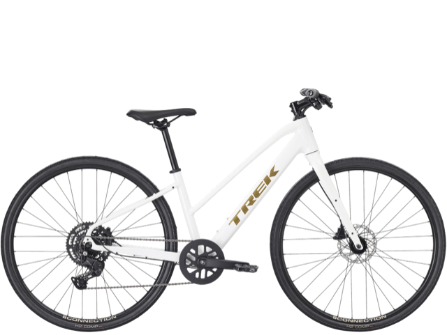 Trek FX 2 Midstep Gen 4 Cykel - Crystal White