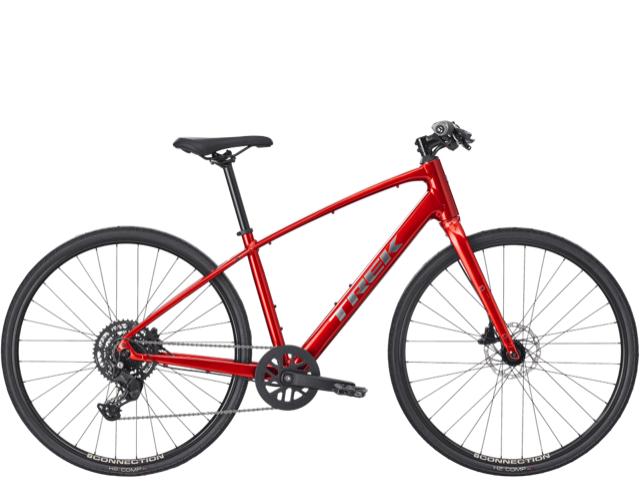 Trek FX 2 Stepover Gen 4 Cykel - Fury Red