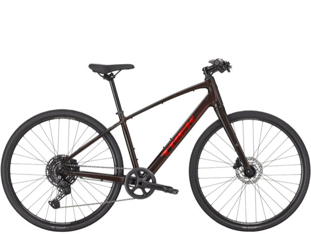 Trek FX 3 Stepover Gen 4 Cykel - Dark Carmine