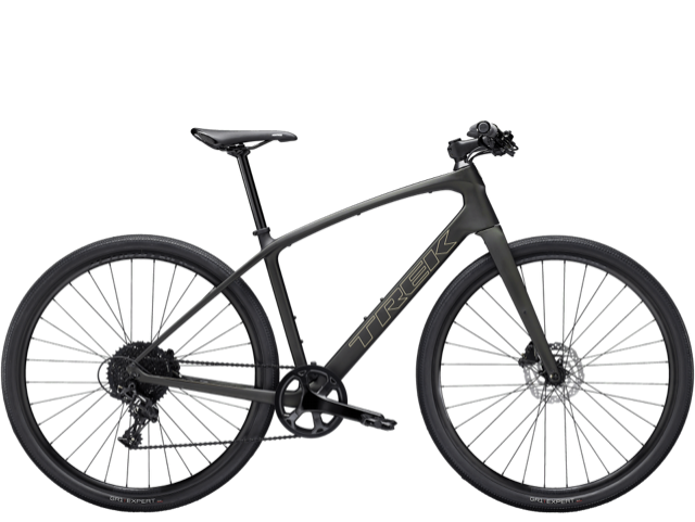 Trek FX Sport SL 5 Cykel - Matte Black Olive/Deep Smoke