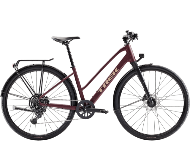 Trek FX Sport AL Equipped Midstep - Cobra Blood / Sedona Red Splatter
