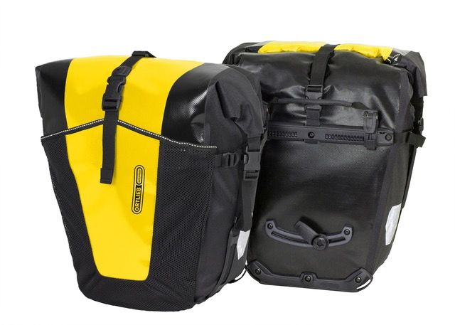 Ortlieb Back-Roller Pro Classic cykeltaske - Yellow/black