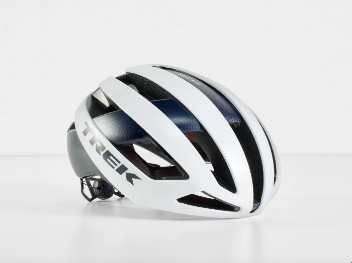 Trek Velocis Mips Road Cykelhjelm - White/Nautical Navy