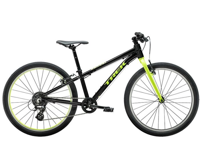 Trek Wahoo 24" børnecykel MTB - Black/volt