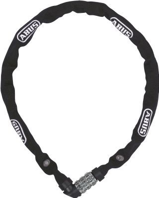 Abus cykellås 1200/110 cm. web m/kode - Sort