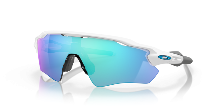 Oakley Radar EV Path brille - Polished white frame -Prizm Sapphire Iridium - Team Colors