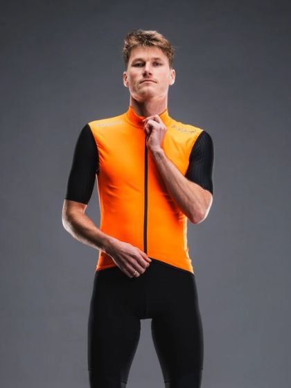 Fusion Mens TEMPO! PRO Cykelvest - Orange
