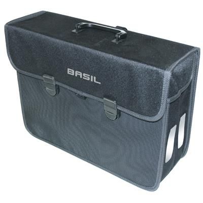 Basil Malaga cykeltaske til bagpå - Sort