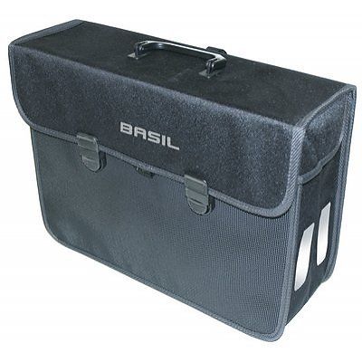 Basil Malaga XL cykeltaske - Sort