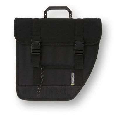 Basil Tour single højre cykeltaske - Sort 