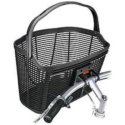 Klickfix Lamello 18 L cykelkurv - Sort