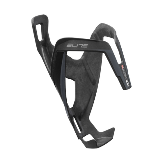 Elite Flaskeholder Vico Carbon - Mat Sort Graphic