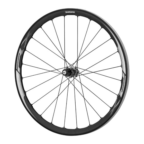 Shimano WH-RX830 Tubeless Skivebremse Hjulsæt - Sort