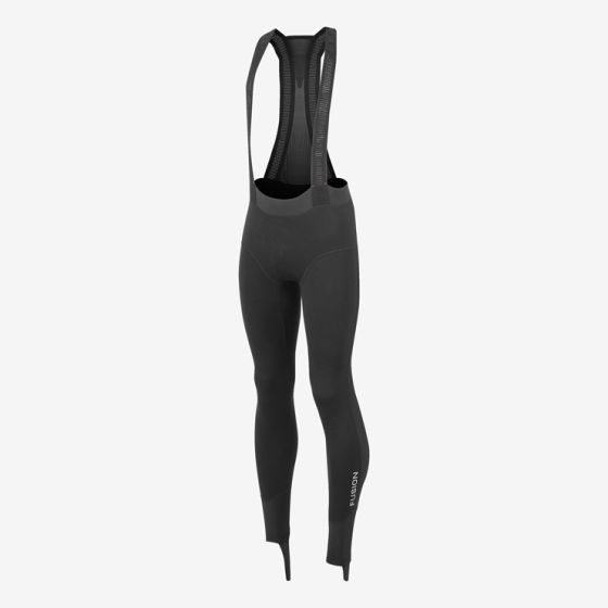Fusion S3 Long BIB Tights vinter cykelbukser - Sort
