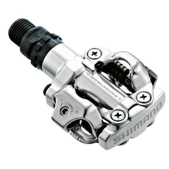 Shimano PD-M520S MTB pedal - Sølv