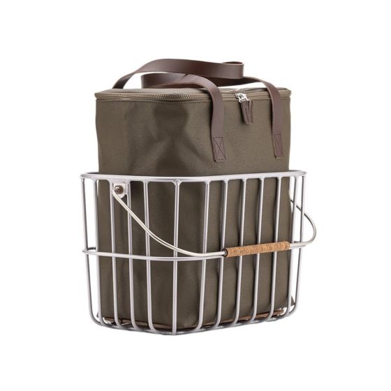 Brooks Cykelkurv - Sæt med Camden Tote taske + Hoxton kurv