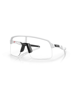 Oakley Sutro Lite - Clear To Black Iridium Photochromic Lenses - Matte White Frame