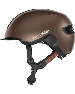 Abus HUD-Y Cykelhjelm - Metallic copper 