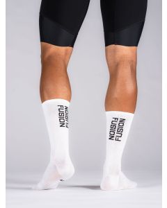 Fusion Cykelstr&oslash;mpe - Hvid