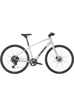Trek FX 3 Stepover Gen 4 Cykel - Lunar Silver