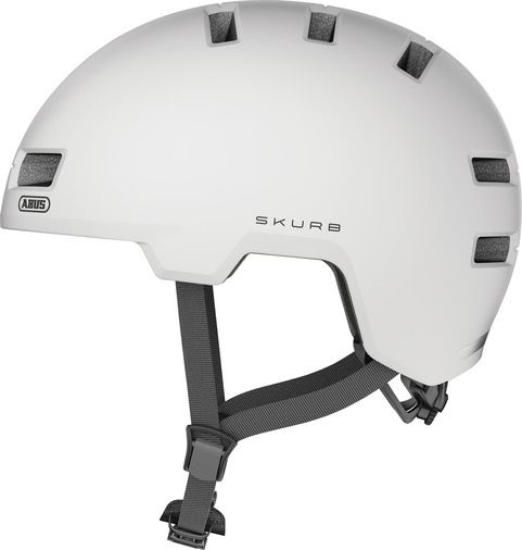 Abus Skurb Cykelhjelm - Pearl White