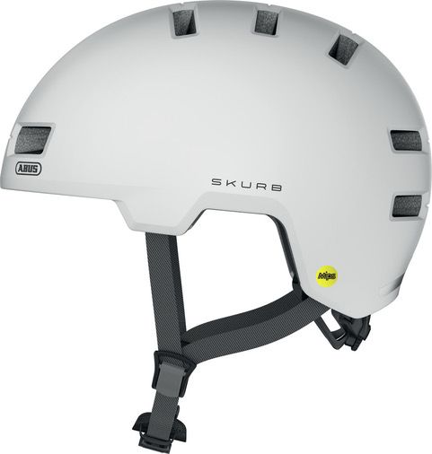 Abus Skurb MIPS Cykelhjelm - Polar white