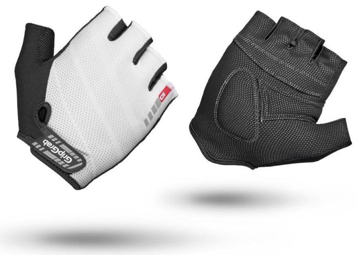 GripGrab Rouleur Polstret cykelhandske korte fingre - Sort