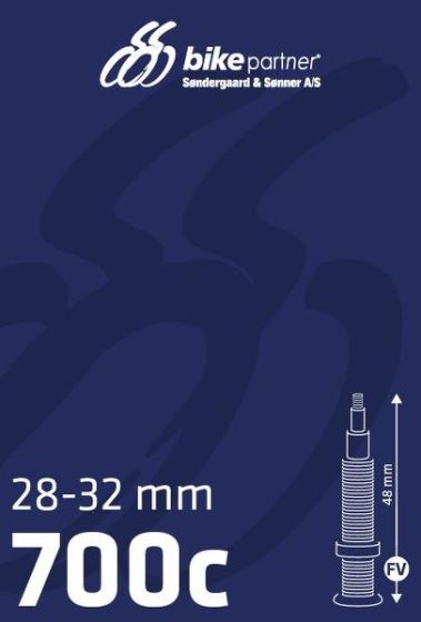 BikePartner Slange 700x28-32C FV48 - 28/32-622/-630             