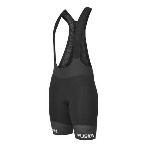 Fusion womens C3 plus bib shorts cykelbuks til damer - Black
