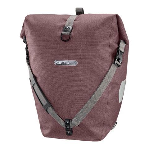 Ortlieb Back-Roller Urban Line single cykeltaske - Rose Ash