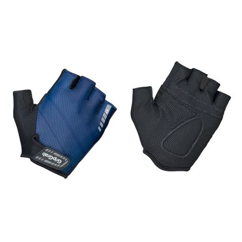 GripGrab Rouleur Polstret cykelhandske korte fingre - Navy