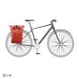 Ortlieb Vario PS QL2.1 Cykeltaske - Rooibos