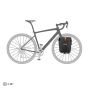 Ortlieb Gravel-Pack Cykeltaske - Matsort