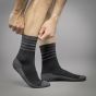 GripGrab Waterproof Merino Thermal Sock cykelstrømpe - Sort/grå