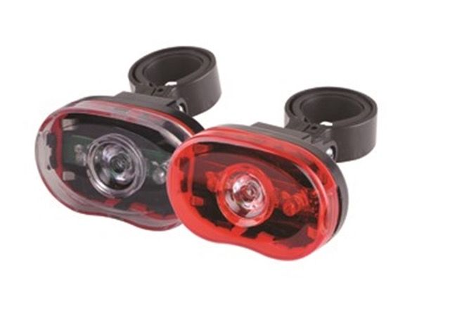 Bike Attitude 1 LED 0,5W For Ø22,2-25,4mm/Bag Ø25,4-31,8mm lygtesæt