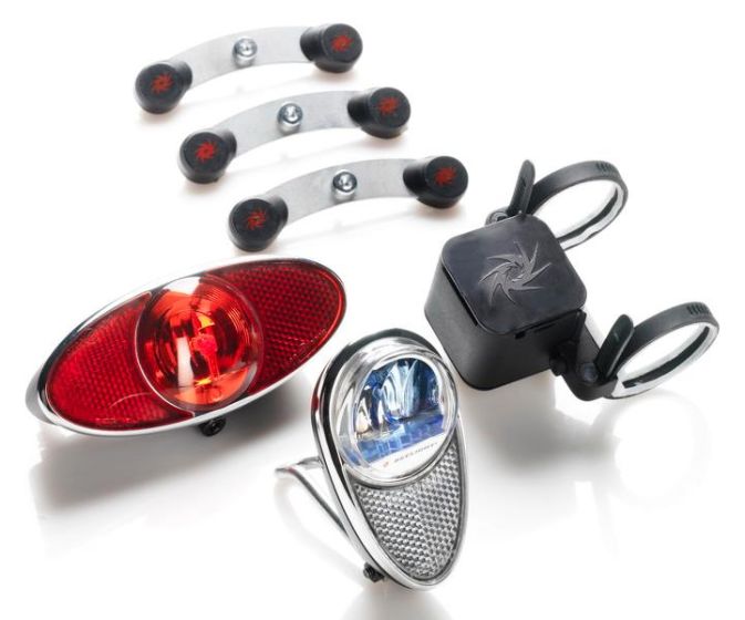 
Reelight RL 720 Lygtesæt - Til forgaffel og bagagebære
