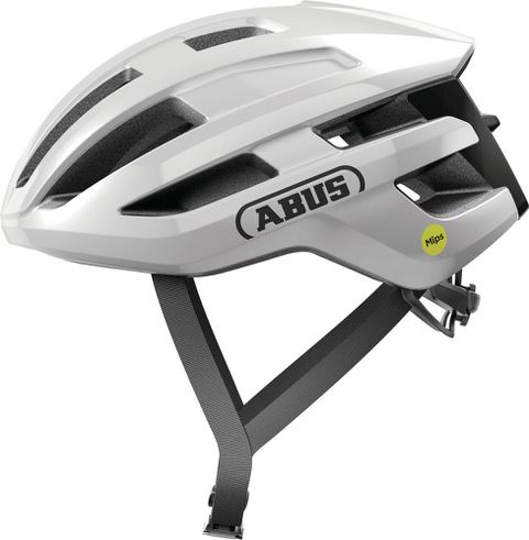 Abus Powerdome MIPS Cykelhjelm - Shiny White