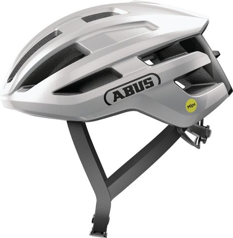 Abus Powerdome MIPS Cykelhjelm - Gleam Silver 
