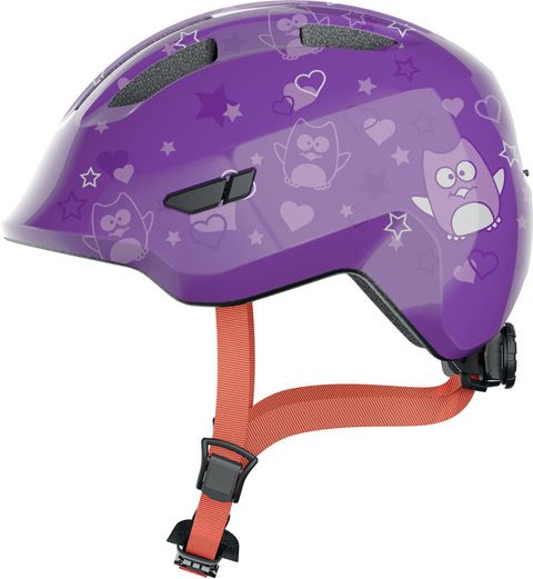 Abus Smiley 3.0 Cykelhjelm Til Børn - Purple Star