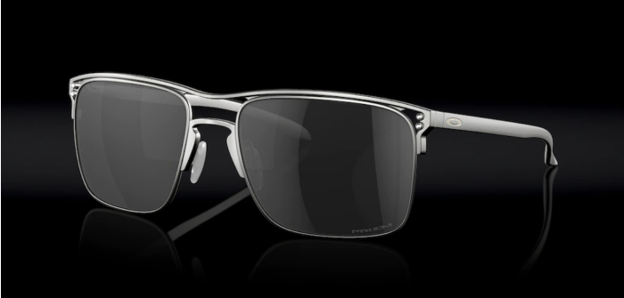 Oakley Holbrook™ TI Solbriller - Prizm Black Lenses Satin Chrome Frame     