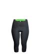 Q 36.5 Short trequarti 3/4 Lady cykelbuker - Sort