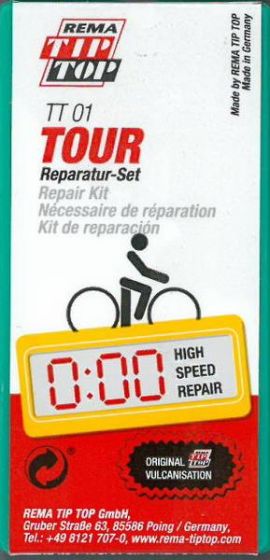 Tip top Reparationsæske Tour lappegrej